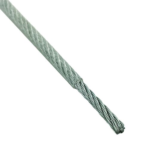 Clear Nylon Coated 7x19 Steel Wire Rope Gymnasium Cable