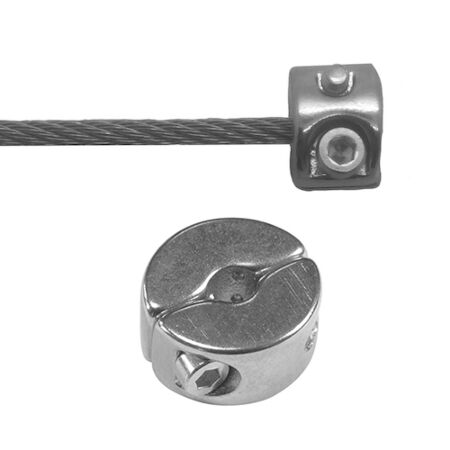 13mm Wire Rope Grips - Marine Grade Stainless Steel A4 (316